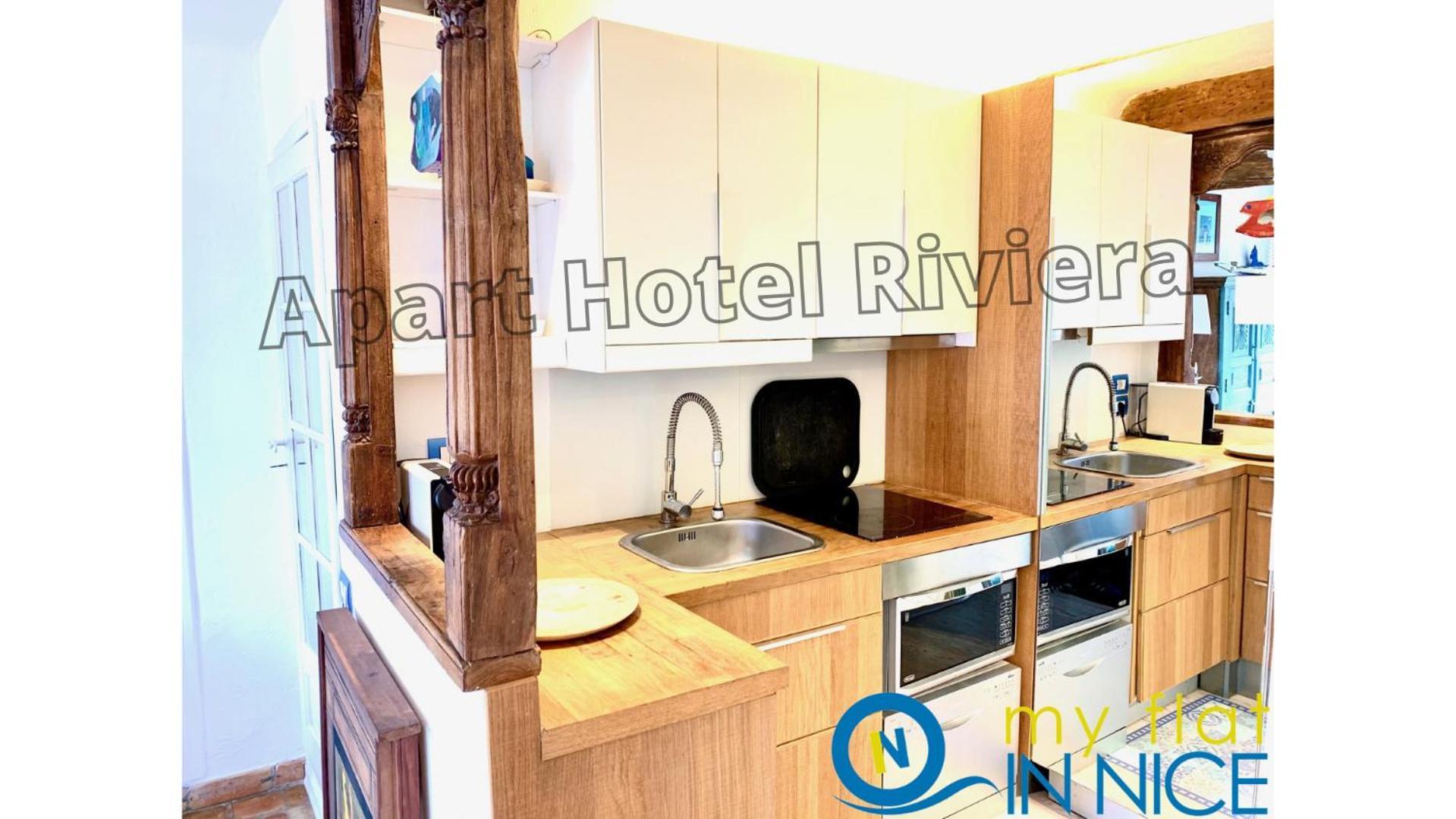 Aparthotel Riviera - Nice Cote D'Azur - Old Town - Promenade Des Anglais Экстерьер фото